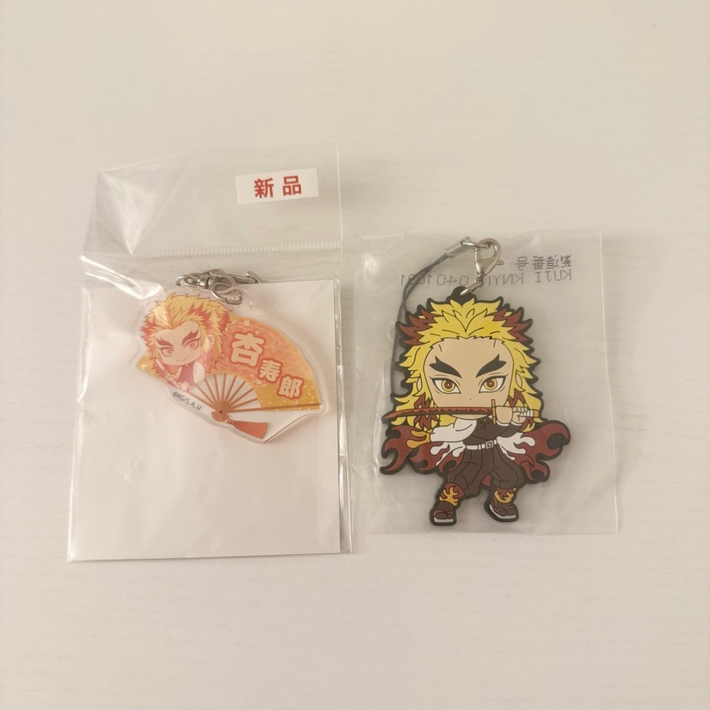 Anime official collectible demon slayer rengoku set